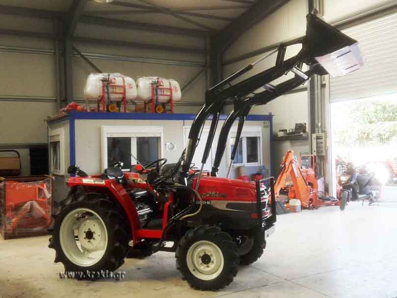 Τρακτέρ Mitsubishi MT 286D με κουβά