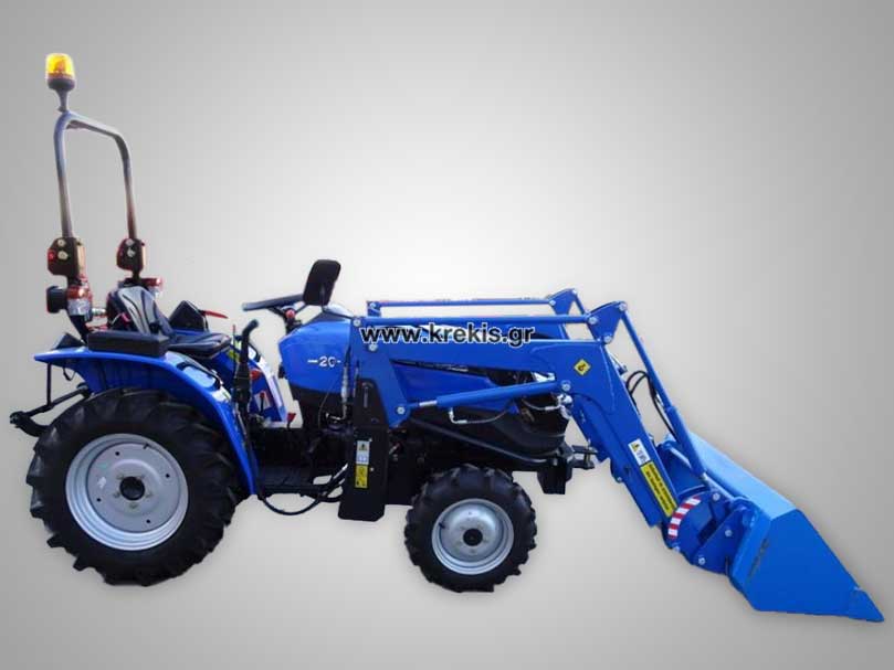 Τρακτέρ SOLIS S20 με κουβά