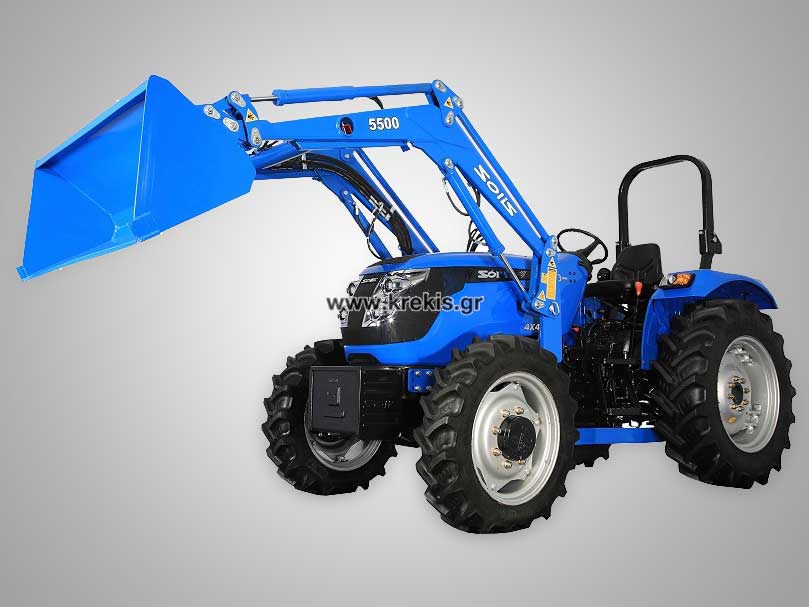 Τρακτέρ SOLIS S50 με κουβά